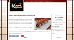 Desktop Screenshot of jacksonholesushi.com